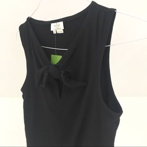 NWT Black Kate Spade Sleeveless Shirt